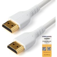 StarTech.com 3ft (1m) Slim HDMI 2.0 Cable. Flexible Premium Certified