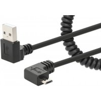 Manhattan USB-A to Micro-USB Cable. 1m. Male to Male. Black. 480 Mbps