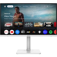 MSI Modern MD272UPSW 27" 4K Ultra HD IPS 60Hz 4ms USB-C Height Adjustable Smart Monitor with Speakers