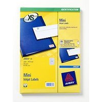 Avery Mini Inkjet Labels White