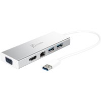 j5create JUD380 USB™ 3.0 Mini Dock. includes 1x HDMI port and 3x USB p