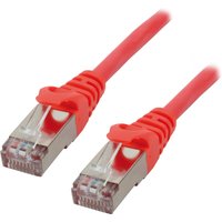 MCL FTP6-1M/R networking cable Red Cat6 F/UTP (FTP)