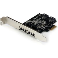 StarTech.com 2 Port PCI Express SATA 6 Gbps eSATA Controller Card - Du