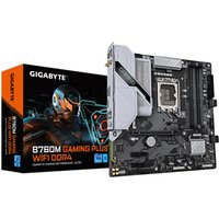 GIGABYTE B760M GAMING PLUS WIFI DDR4 Motherboard Intel LGA 1700 Intel Celeron Intel Core i3 12th Gen Intel Core i3 13th Gen Intel Core i3 14th Gen Intel... LGA 1700 128 GB DDR4-SDRAM