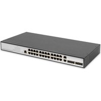 Digitus 24-Port Gigabit Switch. 19 Inch. Managed. 2 Uplinks