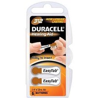 Duracell DA312 household battery Single-use battery Zinc-Air
