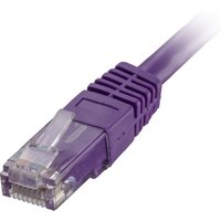 Cablenet CNL 100PK 2M C6 Vi UTP PVC 24AWG FMB networking cable Violet