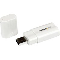 StarTech.com USB to Stereo Audio Adapter Converter - TAA