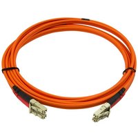 StarTech.com 2m Fiber Optic Cable - Multimode Duplex 50/125 - LSZH Fib