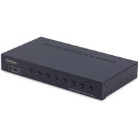 StarTech.com 8-Port HDMI KVM Switch with 1U Rack Mount Kit. 4K 60Hz HD