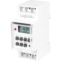 LogiLink ET0010 electrical timer White Daily/Weekly timer
