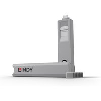 Lindy USB Type C Port Blocker Key - Pack of 4 Blockers. White