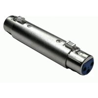 Cables Direct 3XLR-003F cable gender changer XLR Metallic