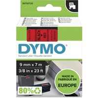 Dymo 40917/S0720720 DirectLabel-etikettes black on red 9mm x 7m for Dy