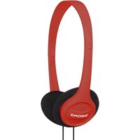 Koss KPH7 Headphones Wired Head-band Music Red