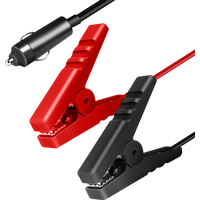LogiLink Power adapter cable. cigarette lighter/M to alligator clip. b