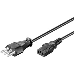 Microconnect PE100430 Power Cable Black 3 M Power Plug Type L C13 Coup