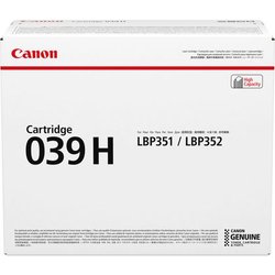 Canon 0288C002/039H Toner Cartridge Black Contract. 25K Pages For Cano