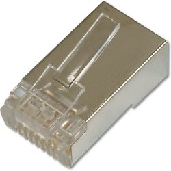 Digitus Cat 6 Modular Plugs For Round Cable. Pass Through Connector Digitus Cat 6 Modular Plugs For Round Cable. Pass Through Connector