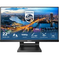 Philips B Line 222B1TC/00 computer monitor 54.6 cm (21.5") 1920 x 1080 pixels Full HD LED Touchscreen Black