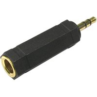 Cables Direct 3-6F3M cable gender changer 3.5mm 6.35mm Black