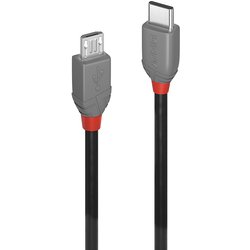 Lindy 1M Usb 2.0 Type C To Micro-B Cable. Anthra Line