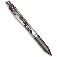 Pentel Energel XM Klick Clip-on retractable pen Black 12 pc(s)
