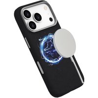 eSTUFF INFINITE (GRS) VENICE iPhone 18 Pro Black PU Leather Magnetic C