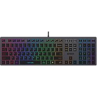 A4Tech Fstyler FX60H (Neon Backlit) keyboard Gaming USB QWERTY Grey