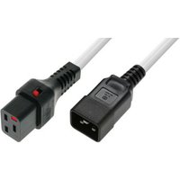 Microconnect Powercord C19 IEC Lock - C20
