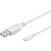 Microconnect USBABMICRO5W USB cable USB 2.0 5 m USB A Micro-USB B Whit