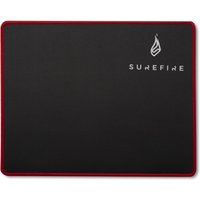 SureFire Silent Flight 320 Gaming mouse pad Black. Red