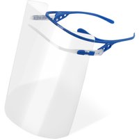 BEESWIFT Visor Frame Inc 10 Visors Blue