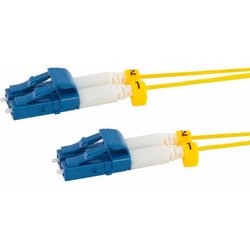 Logilink FS0LC00 Infiniband/Fibre Optic Cable 0.5 M Lc Lc/Upc Yellow