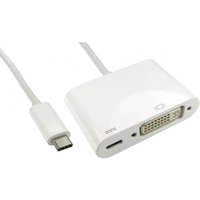 Cables Direct USB3C-DVICAB-WPD USB graphics adapter White