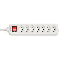 Lindy 73168 power extension 7 AC outlet(s) Indoor White