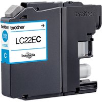 Brother LC-22EC Ink cartridge cyan. 1.2K pages ISO/IEC 24711 11.8ml fo