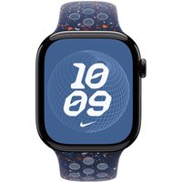 Apple Nike Sport Band Blue Aluminium. Fluoroelastomer