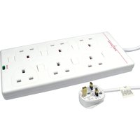 Cables Direct RB-02-6GANGSWD power extension 2 m 6 AC outlet(s) Indoor