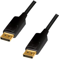 Logilink CD0101 Displayport Cable 2 M Black