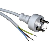 ROLINE 30.16.9037 power cable White 6 m DK-EDB