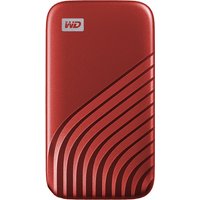 Western Digital My Passport 2 TB USB Type-C 3.2 Gen 2 (3.1 Gen 2) Red