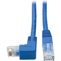 Tripp Lite N204-001-BL-DN Down-Angle Cat6 Gigabit Molded UTP Ethernet