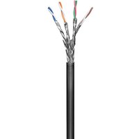 Microconnect KAB024-100 networking cable Black 100 m Cat6 S/FTP (S-STP