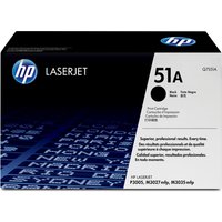 HP Q7551A/51A Toner cartridge black. 6.5K pages ISO/IEC 19752 for HP L