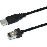 Newland CBL026U cable gender changer RJ-45 USB-A Black