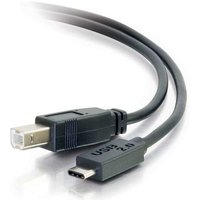 C2G 3m USB 2.0 USB Type C to USB B Cable M/M - USB C Cable Black