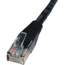 Cables Direct 10M Cat5E Networking Cable Black