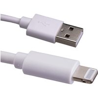 Cablenet 2m USB 2.0 Type A Male - Lightning MFI 8Pin Male Cable White
