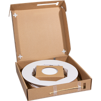 LogiLink FTTH termination box 4 x SC/APC with 50 m connection cable